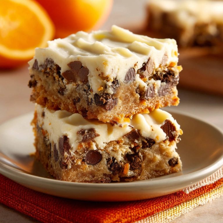 Chocolate Orange Dream Bars: No Crumble Guarantee!