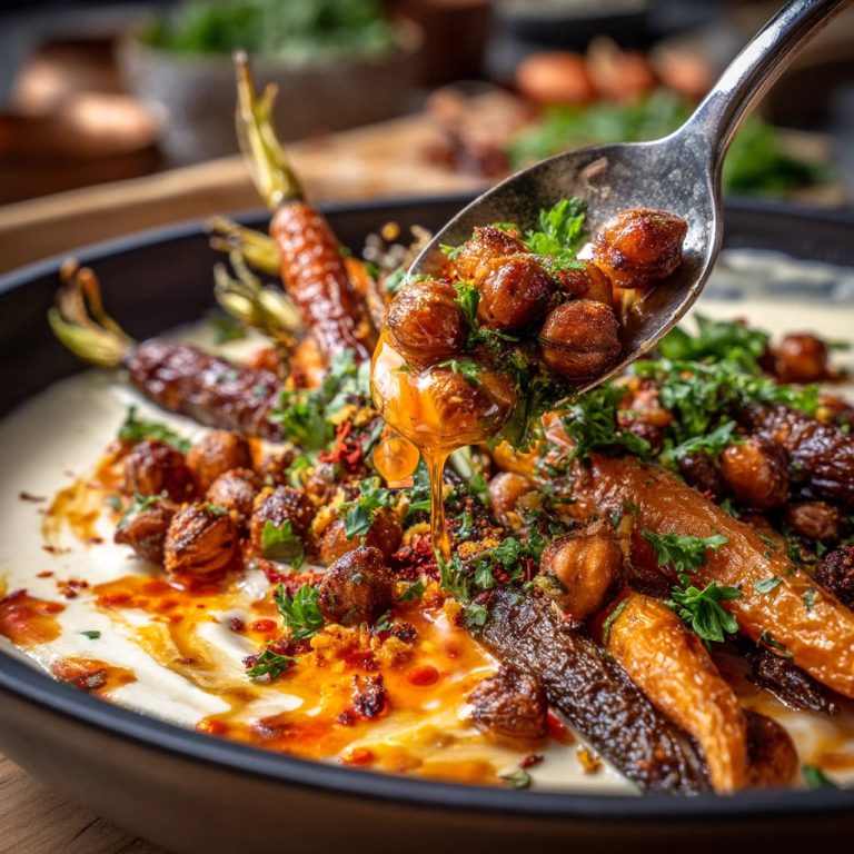 Crispy Chickpea & Roasted Carrot Bowl That Won’t Be Mushy