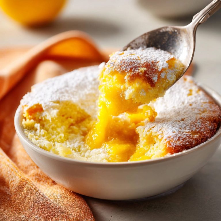 Luscious Lemon Pudding Cakes: No Soggy Bottoms!