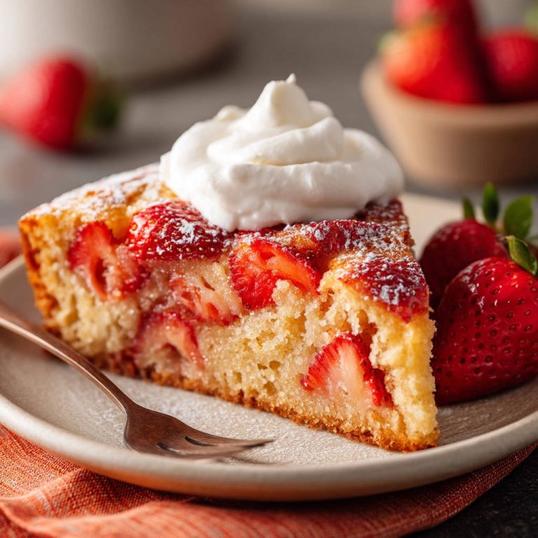 Strawberry Cake: The Secret to Berries That Don’t Sink!