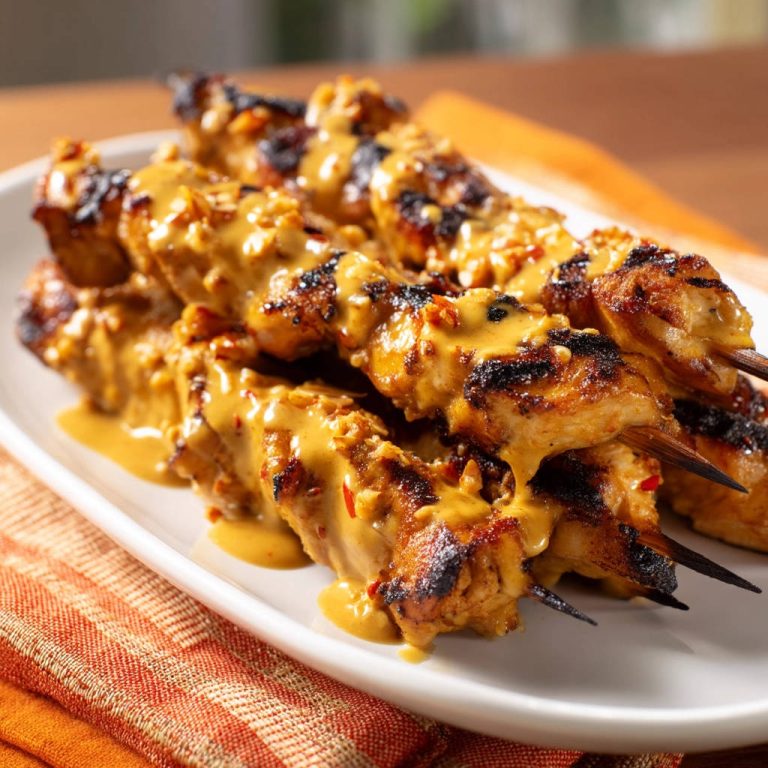 Grilled Chicken Satay: Juicy Skewers Every Time!