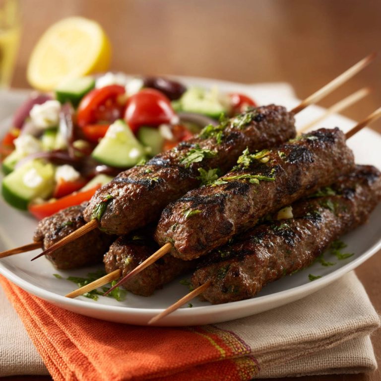 Juicy Ground Meat Skewers: Grill Master Secret!