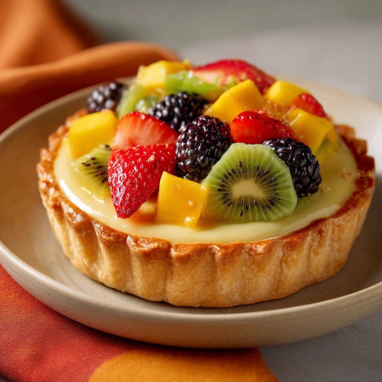 Perfected Fruit Tart: No More Soggy Crust!