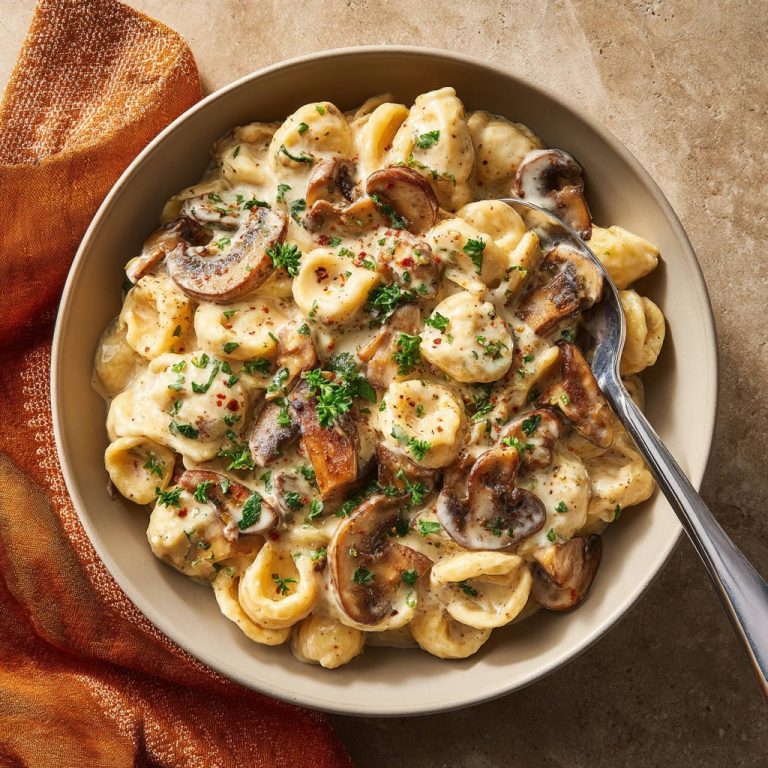 Creamy Mushroom Orecchiette: No More Watery Sauce Guaranteed