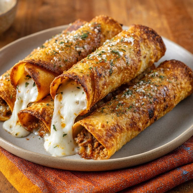 Crispy Beef & Cheese Roll-Ups: Guaranteed Golden!