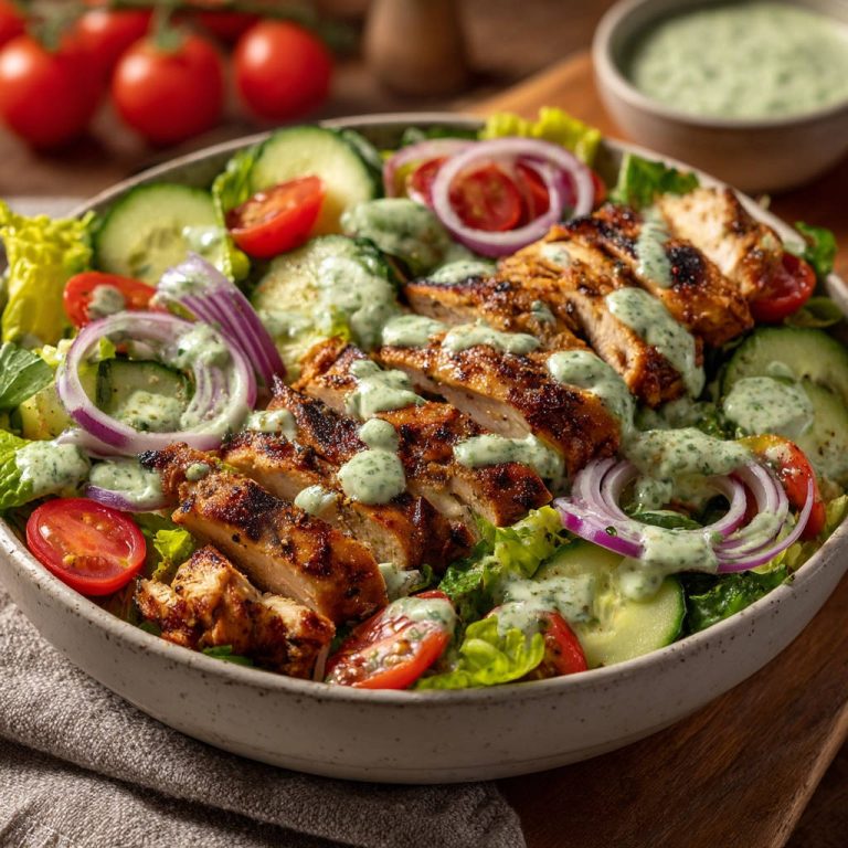 Easy Juicy Grilled Chicken Salad Recipe