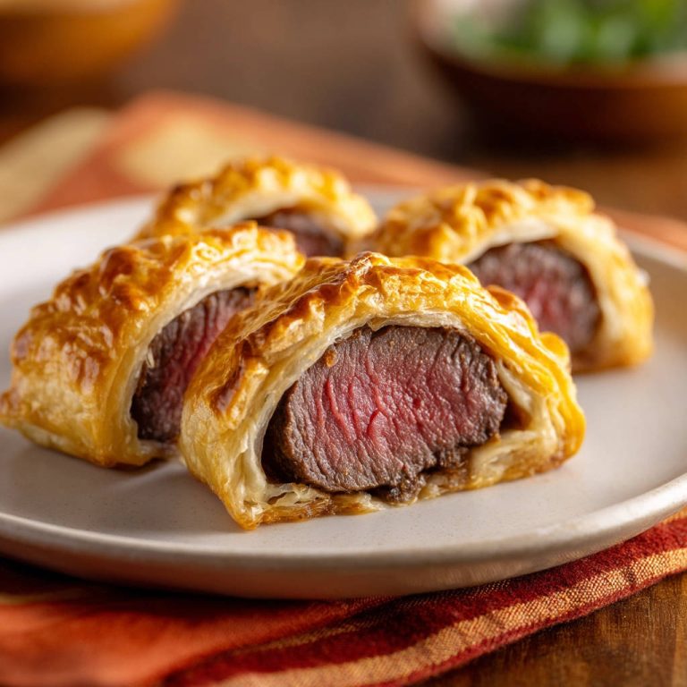 Mini Beef Wellingtons: Crispy Bites!