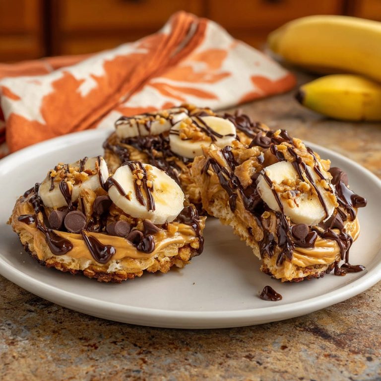 Peanut Butter Banana Rice Cake Bites: 5-Minute Treat!