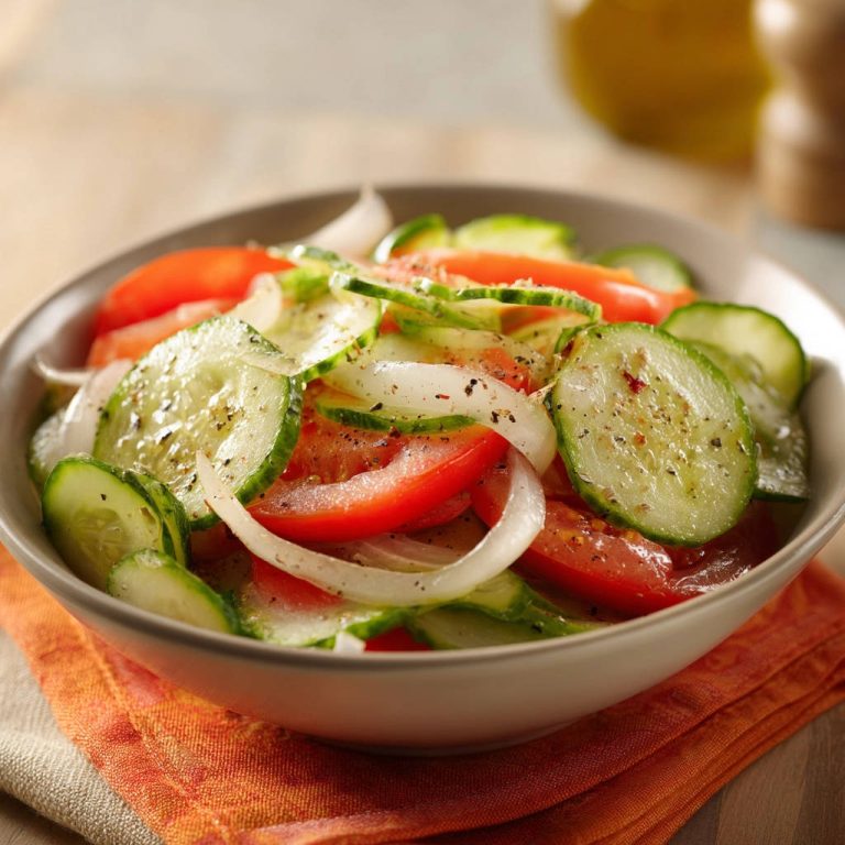 Simple Summer Salad: Never Watery! A Delicious Secret