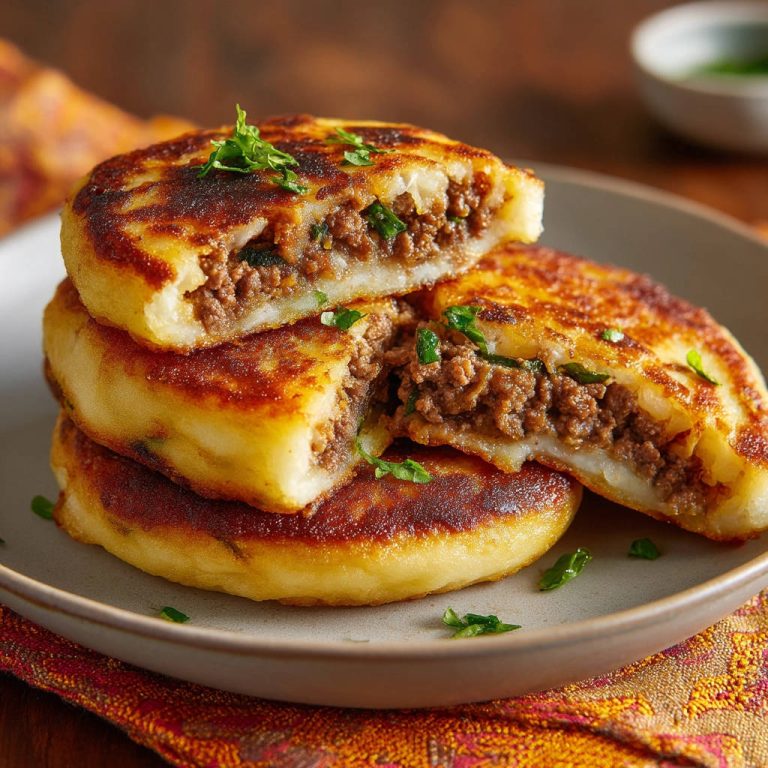 Stuffed Potato Patties That Never Fall Apart (Easy Recipe!)