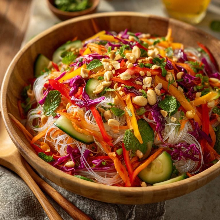 Vibrant Noodle Salad: The Secret to Perfect Noodles