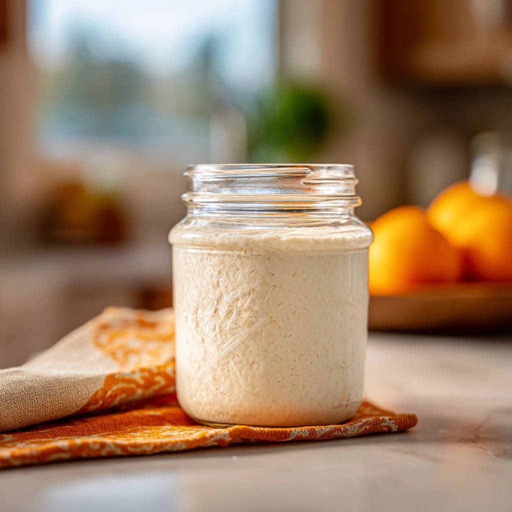 5-Min Creamy Orange Dreamsicle Smoothie in a mason jar with a textured napkin and oranges in the background.