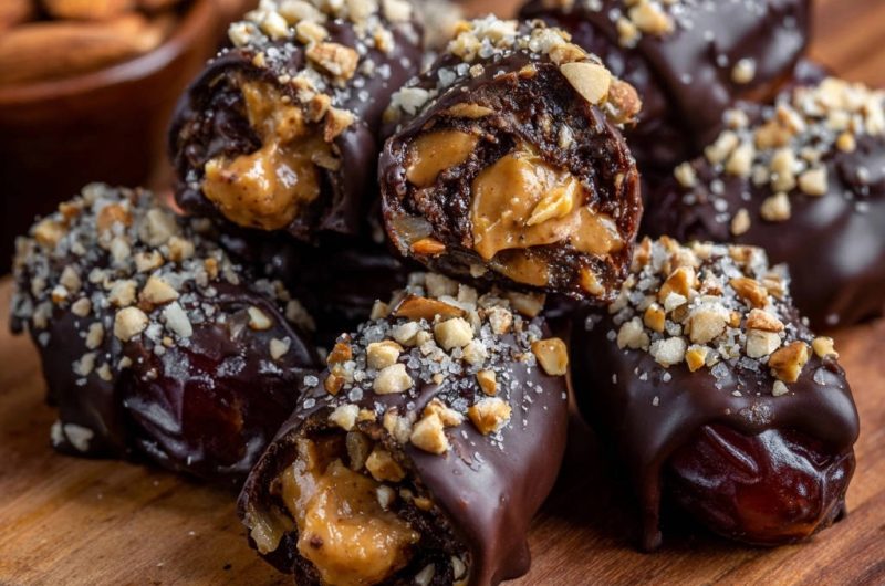 Chocolate Peanut Butter Dates