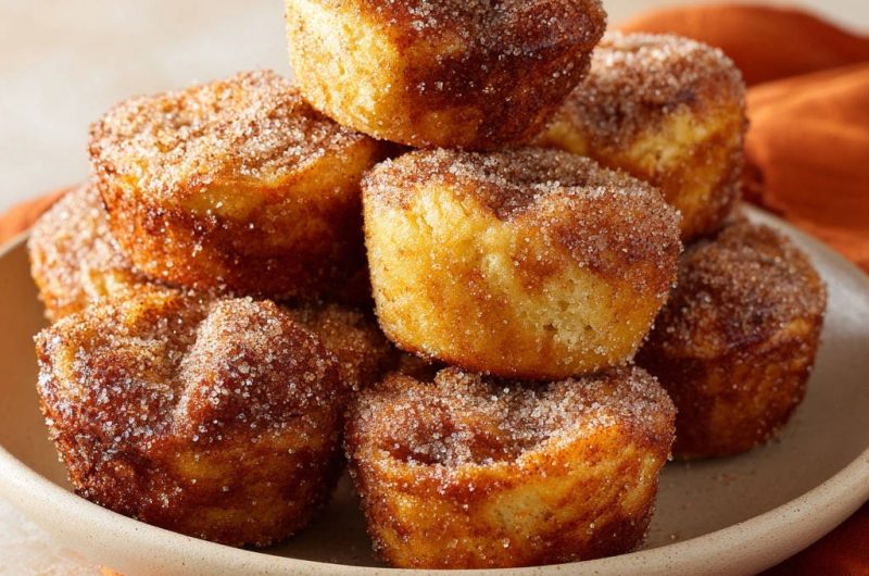Cinnamon Sugar Puff Bites