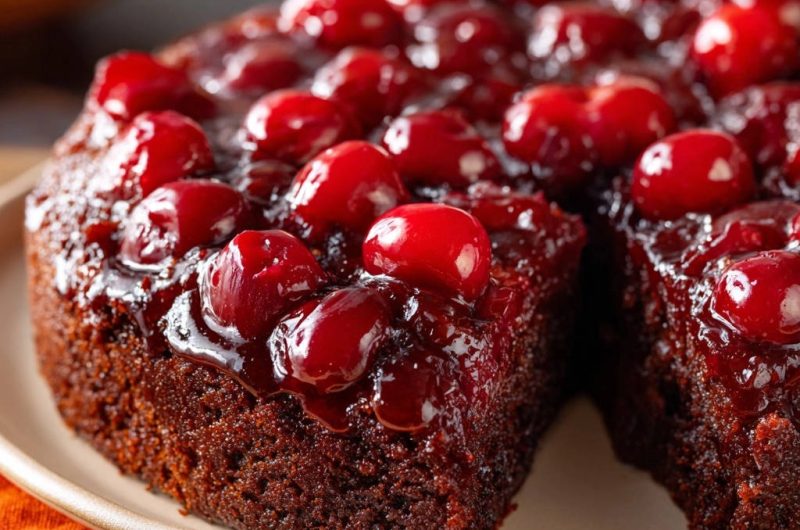 Classic Cherry Upside-Down Cake