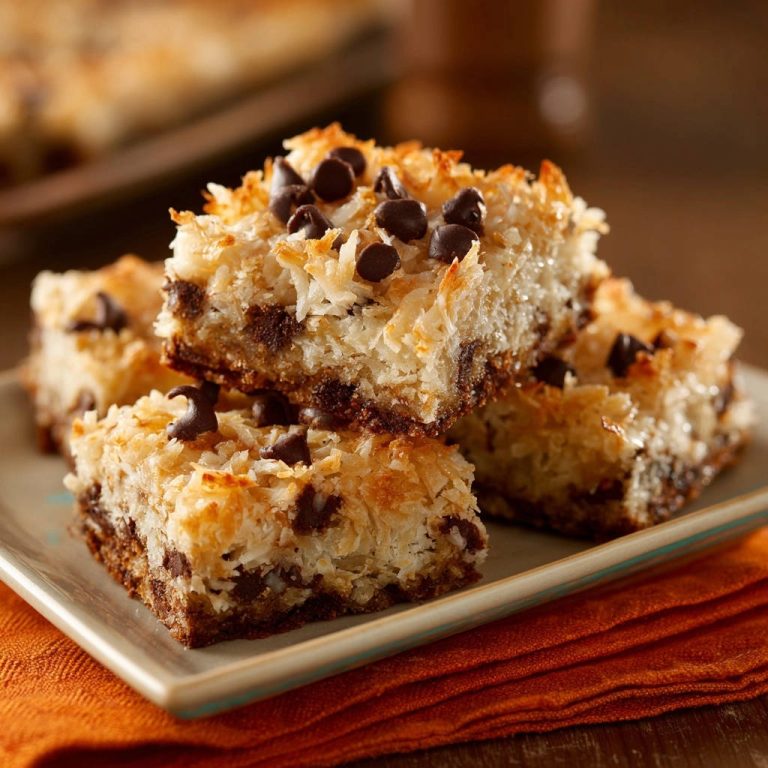 Classic Coconut Chocolate Bars: Perfectly Set, Easy to Slice