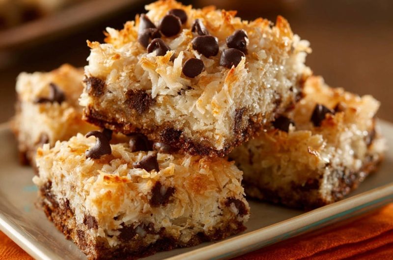 Classic Coconut Chocolate Bars