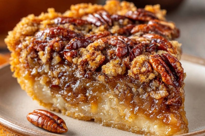 Classic Pecan Crumble Pie