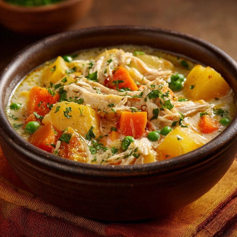 Creamy Chicken & Veggie Stew: Perfectly Tender Every Time