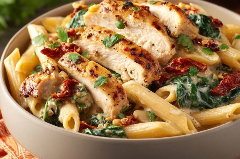 Creamy Sun-Dried Tomato Chicken Pasta