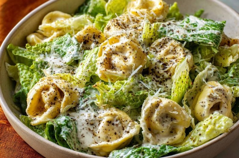 Creamy Tortellini Salad