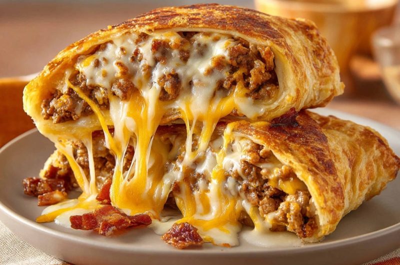 Crispy Deep-Fried Burrito