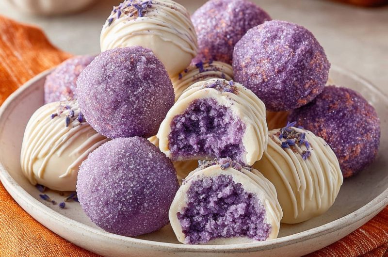 Enchanting Lavender Truffles