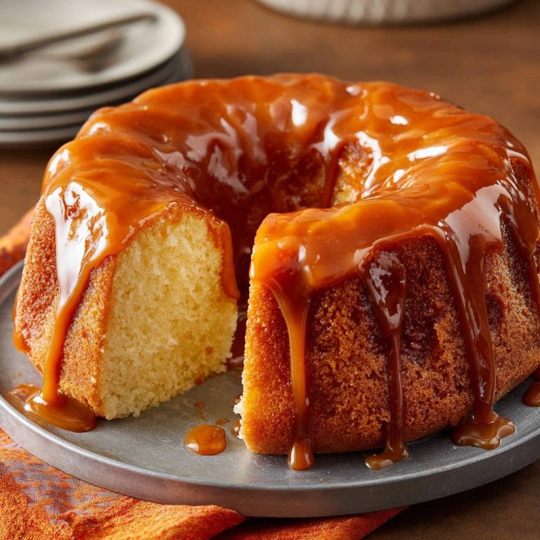 Golden Caramel Bundt Cake: Your Easiest Bake Yet!