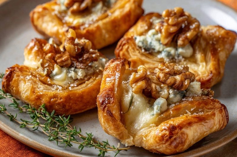 Golden Cheese & Walnut Bites