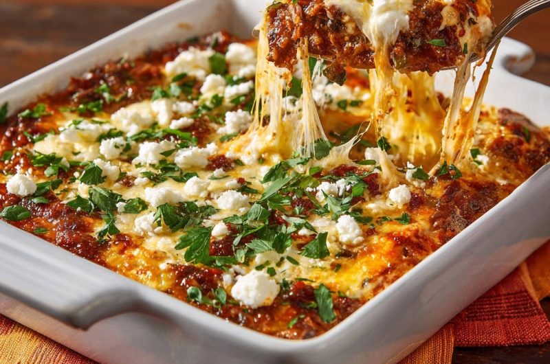 Hearty Baked Ziti Casserole