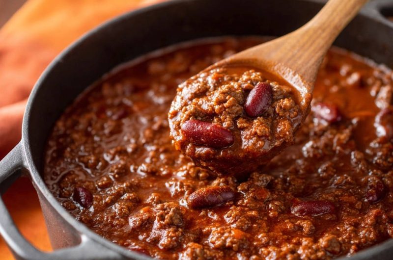 Hearty Beef and Bean Chili