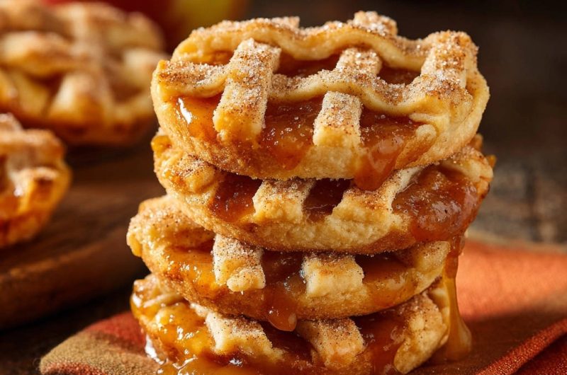 Mini Apple Lattice Pies