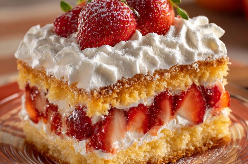 Perfect Strawberry Layer Cake