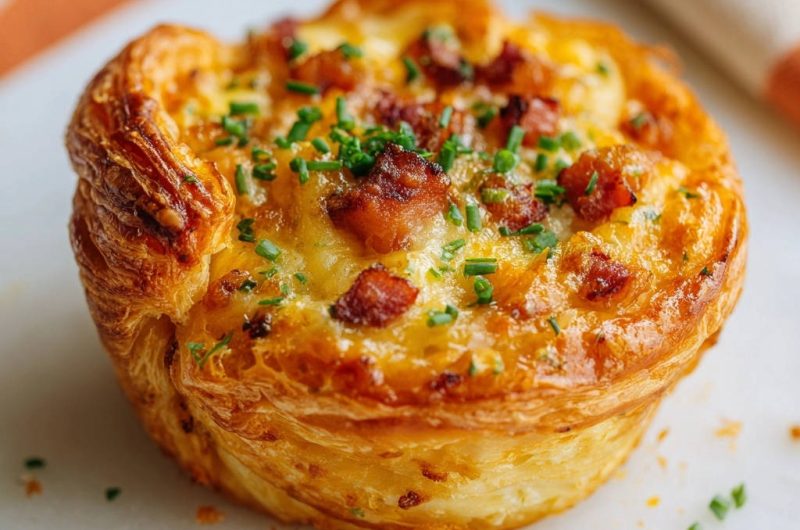 Puff Pastry Breakfast Bites