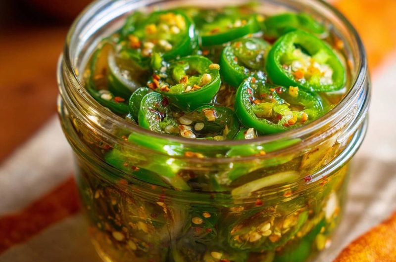 Quick Pickled Jalapeños