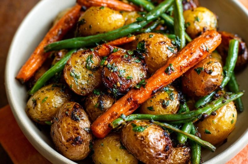 Roasted Root & Green Medley