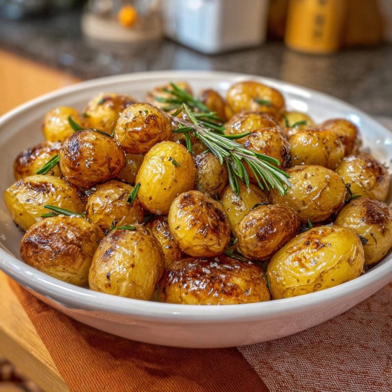 Roasted Rosemary Baby Potatoes: Crispy, Fluffy Perfection