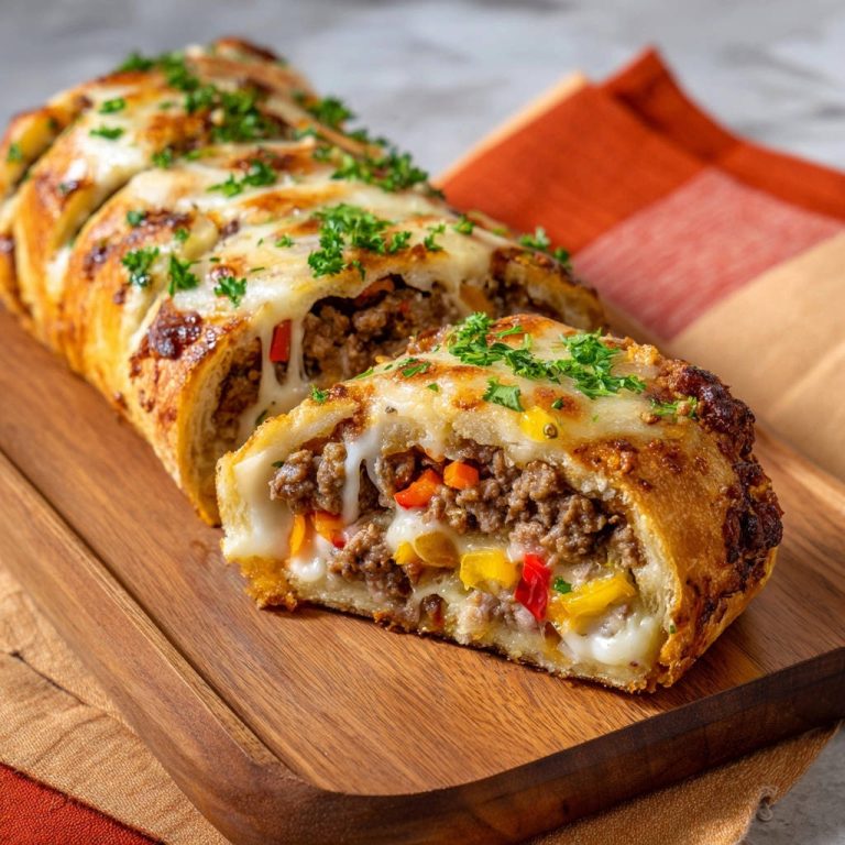 Savory Beef & Cheese Roll: No More Soggy Crust!