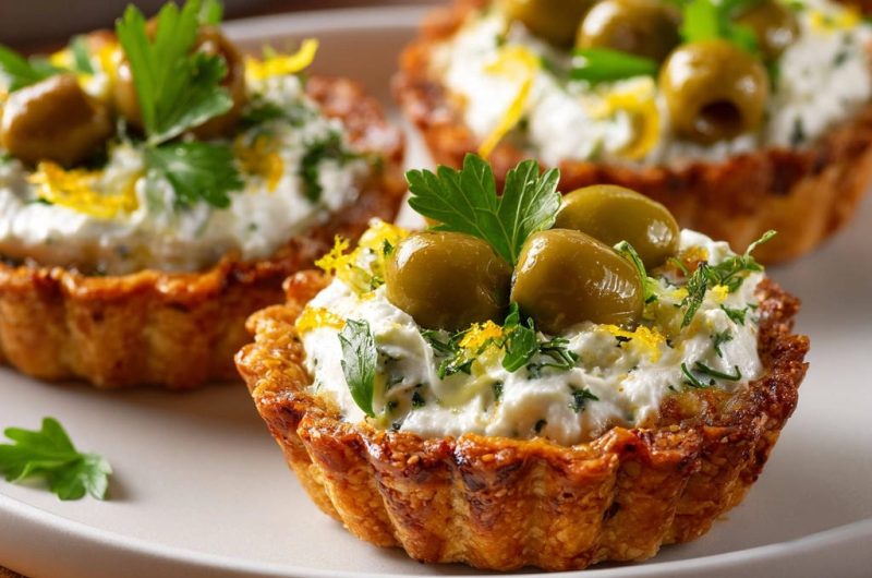Savory Mediterranean Tartlets