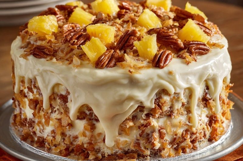 Tropical Hummingbird Cake