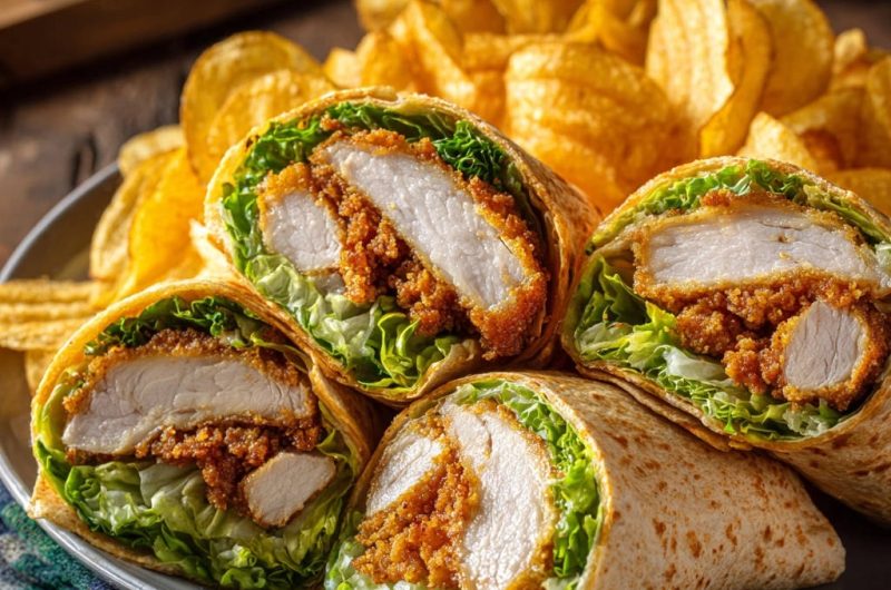 Ultimate Crispy Chicken Wrap
