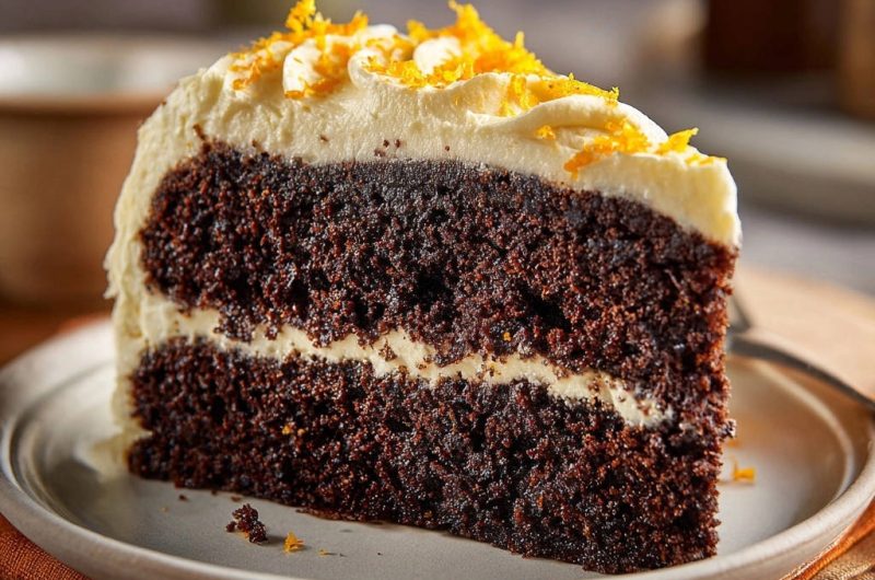 Ultimate Rich Chocolate Orange Cake