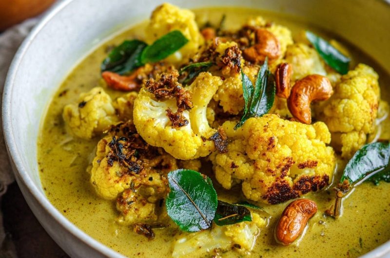 Creamy Golden Cauliflower Curry
