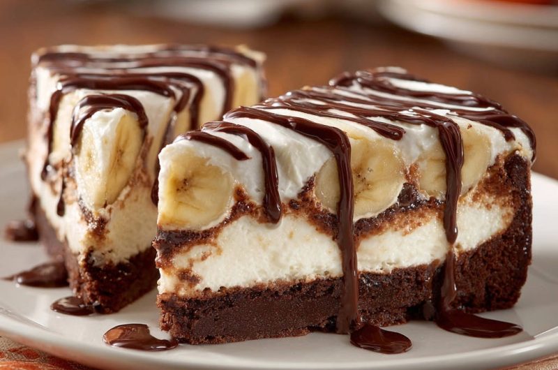 Decadent Banana Chocolate Dessert