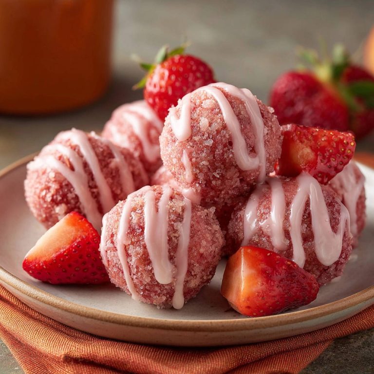 Irresistible Strawberry Bliss Bites: Never Sticky, Always Perfect