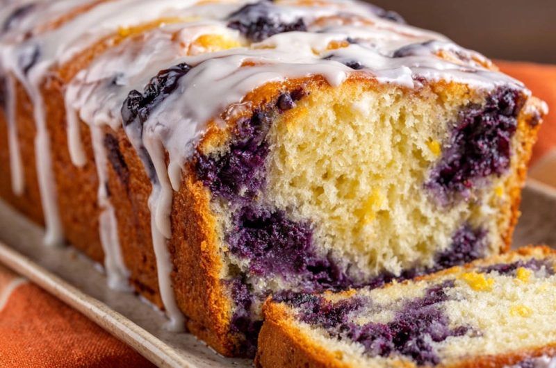 Lemon Blueberry Loaf Cake