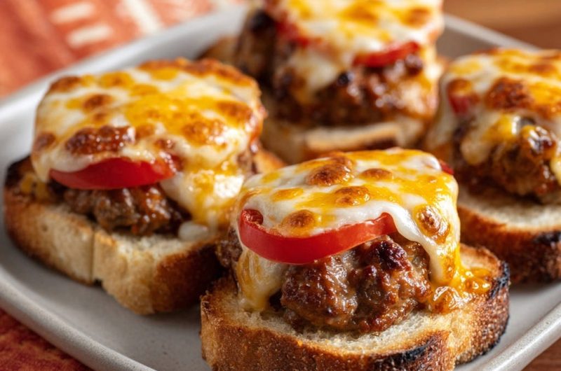 Mini Meatball Melts