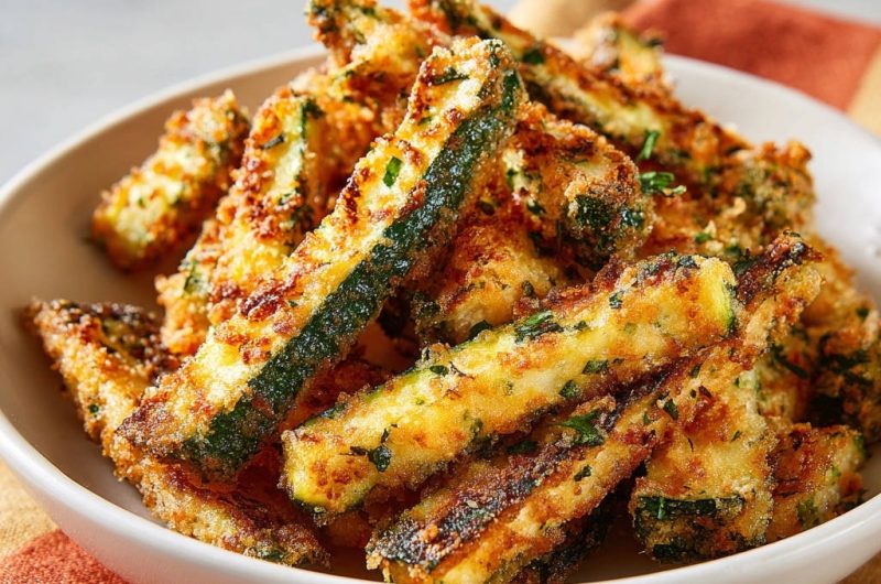 Oven-Baked Zucchini Fries