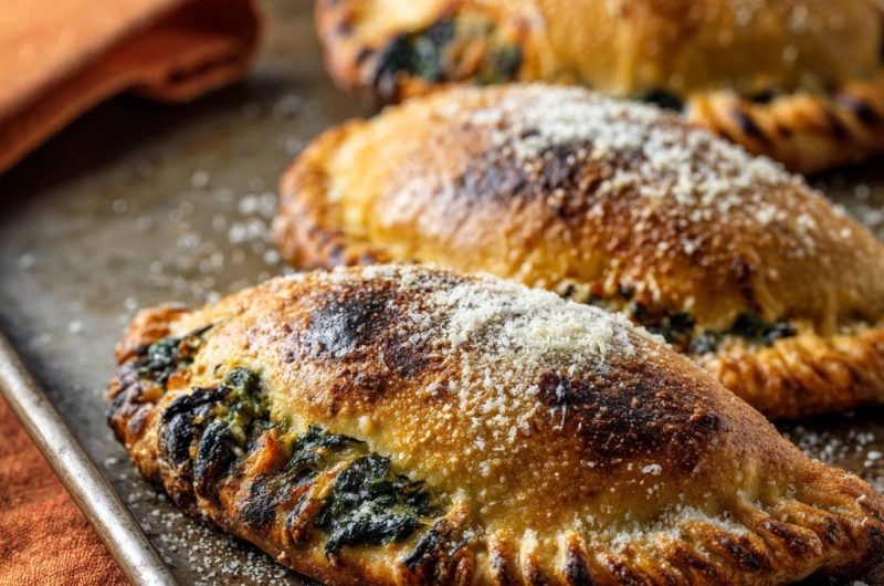 Spinach and Ricotta Calzones