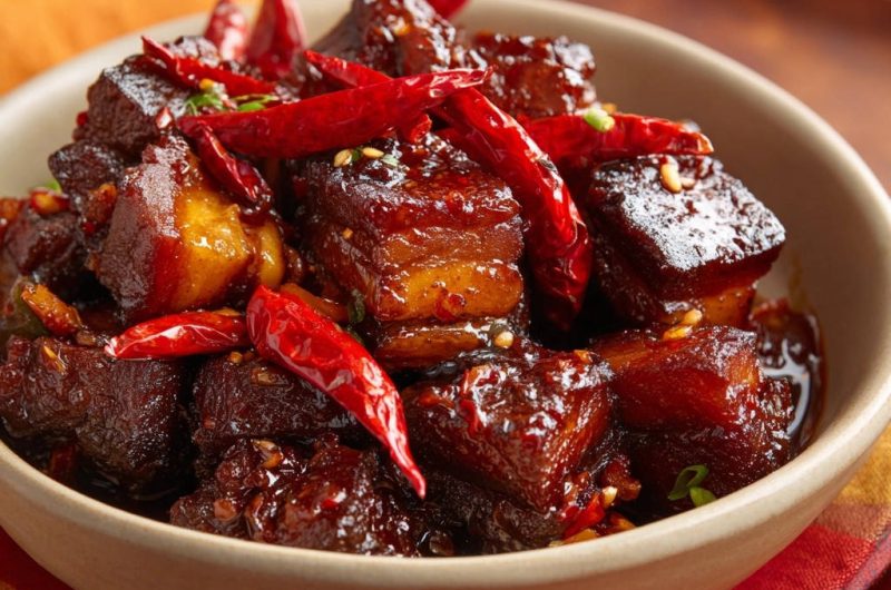 Sweet & Sticky Braised Cubes